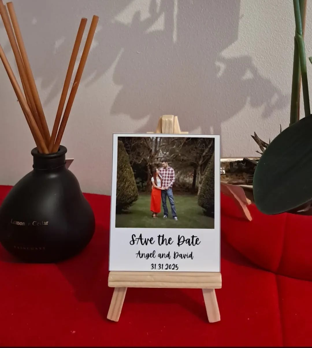Custom Photo Magnets - Wedding - "Save-The-Date"