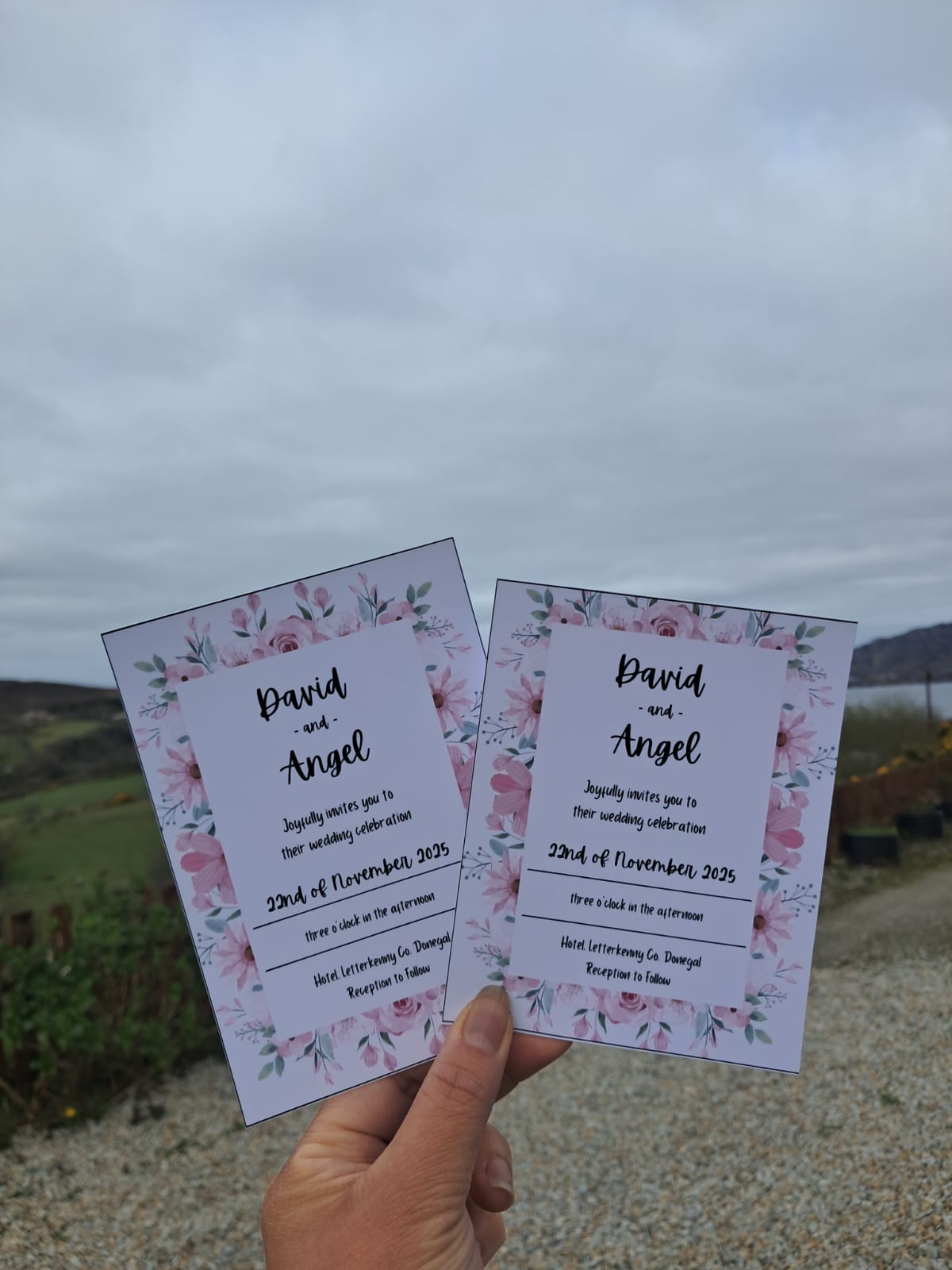 Custom Photo Magnets - Wedding - "Invitations"